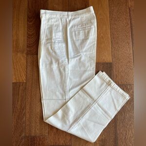 Lauren Ralph Lauren White Straight Leg Pants
